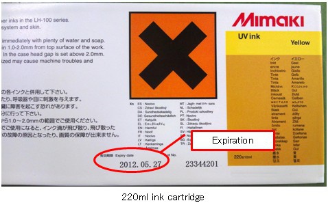 cartridge 220ml ink