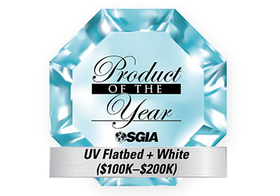 Product of the Year for JFX200-2531 UV-LED flatbed printer