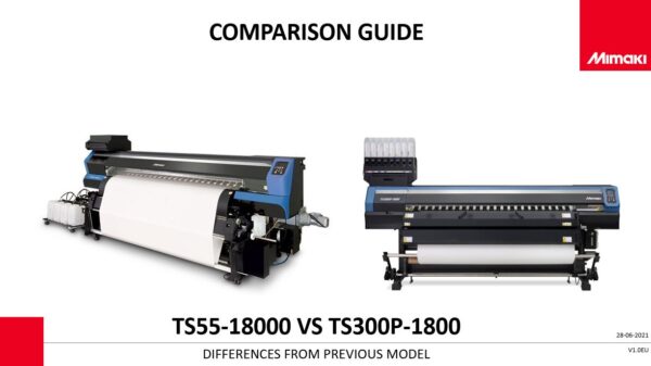 TS55 vs TS300P - Comparison Guide (Powerpoint)