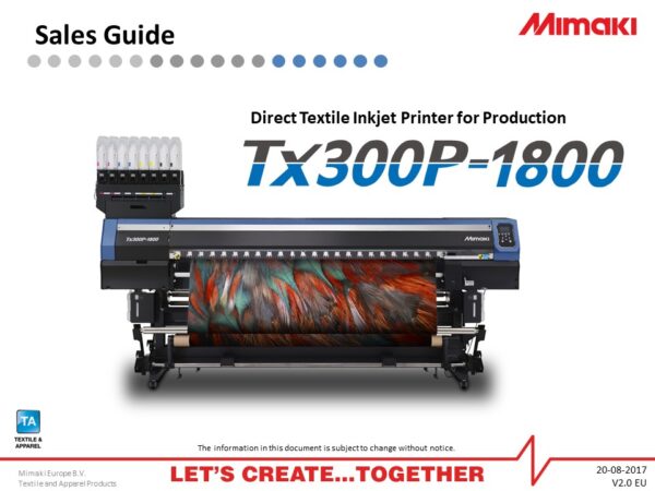 Tx300P-1800 - Sales Guide (PDF)