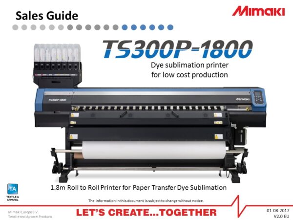 TS300P-1800  - Sales Guide (Pdf)