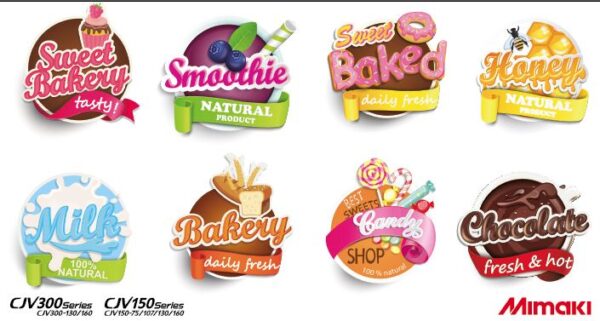 CJV Series - Print Data - Food Labels